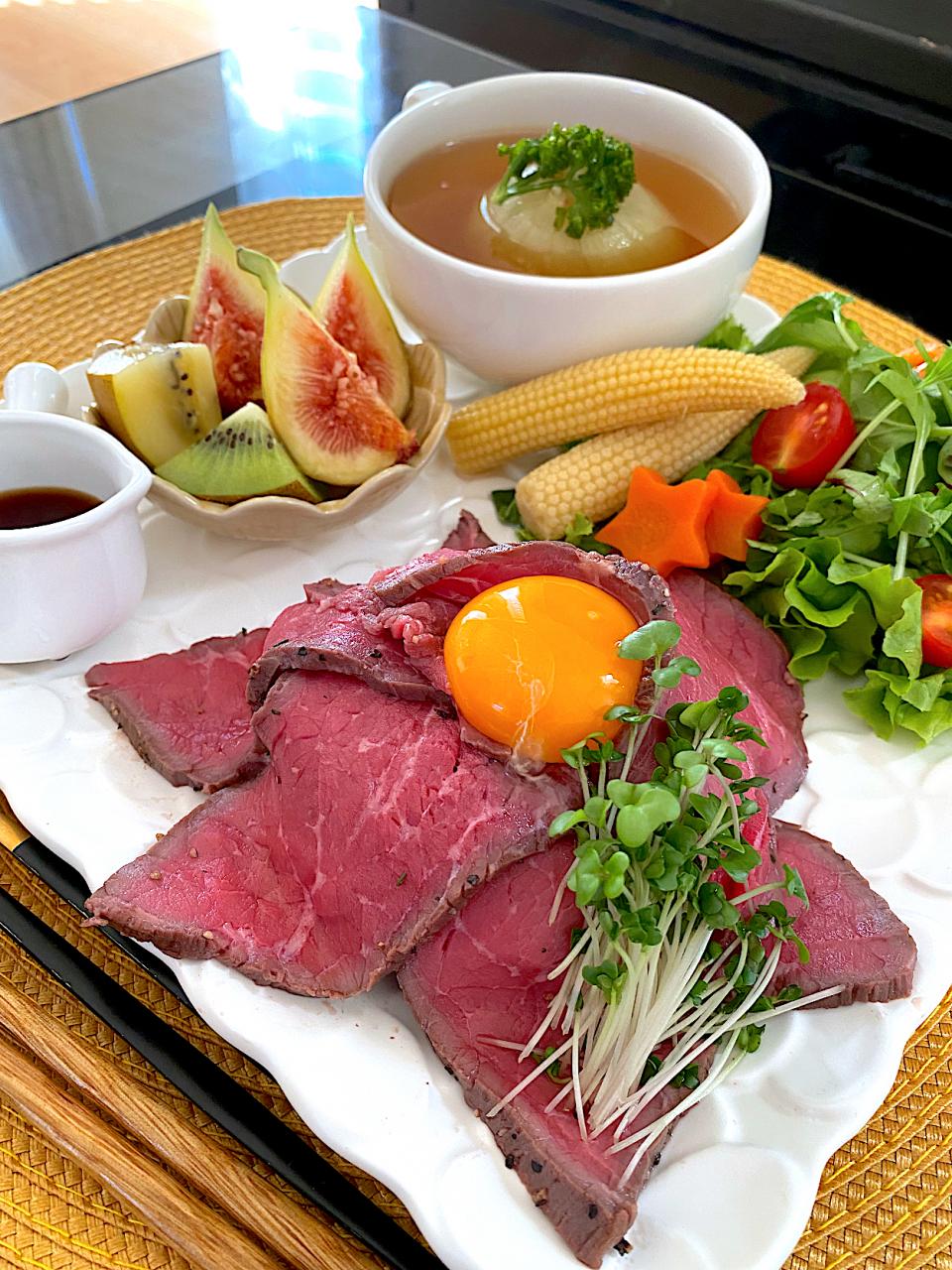 ゆかりさんの料理 ローストビーフ丼